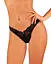 Трусики-стрінги Obsessive Donna Dream XS/S чорний - мініатюра 3