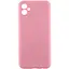 Чохол Lakshmi Silicone Cover Full Camera AA для Samsung Galaxy A06 Рожевий/Pink - мініатюра 1