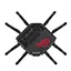 Бездротовий маршрутизатор Asus ROG Rapture GT-BE98 (90IG08F0-MO9A0V) - мініатюра 8