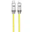 Дата кабель Hoco U113 Solid 20W Type-C to Lightning (1m) Gold - миниатюра 1