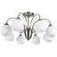 Люстра потолочная Brille классическая E14 60W BZ (LK-168C/8) - миниатюра 1