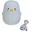 Детский силиконовый ночник Penguin LJC-129 пингвин светильник аккумуляторная игрушка для сна - миниатюра 1