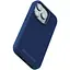 Чохол-накладка Njord Suede MagSafe Case Blue для iPhone 15 Pro - мініатюра 6