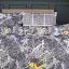 Наволочка MirSon Ranforce Elite Faultline 50x50 см сіра (2200011701677) - мініатюра 1