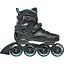 Ролики Rollerblade RB 80 W 40.5 Black/Light blue (1012-07400600-774-260) - мініатюра 2
