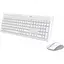 Комплект RAPOO 8210M Multi-mode Wireless Keyboard & Mouse Desktop Set white (13588) - мініатюра 3