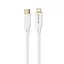 Кабель Proove Jelly Silicone Type-C to Lightning 27W (1m) white - мініатюра 1