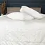 Летний постельный комплект MirSon Line Satin Premium Moko White Eco-Soft Семейный (2200010975666) - миниатюра 5