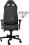 Геймерське крісло GT Racer чорне з темно-сірим (X-8009 Fabric Dark Gray/Black XL) - мініатюра 2