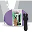 Минивибратор FeelzToys Mister Bunny Black с двумя насадками - миниатюра 2