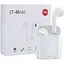 Бездротові блютуз навушники TWS i7 Mini з боксом для зарядки White (au043) - мініатюра 1