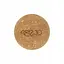 Масажний м'яч 4FIZJO Lacrosse Ball Cork 6.5 см 4FJ0567 (P-5907739319579) - мініатюра 1