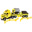 Машинка Wader Magic Truck Technic з вантажівкою (36451) - мініатюра 1