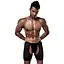 Чоловічі трусики-шорти Passion 012 Thong black L/XL - мініатюра 1