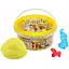 Кінетичний пісок Strateg Magic Sand у відрі 350 г 370-6 Жовтий - мініатюра 1