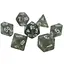 Набір кубиків Glitter 7 Dice Set - Grey , 7 шт. (g7dglit14) - мініатюра 1