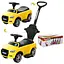 Каталка-толокар Bambi M 3503A-6 з батьківською ручкою та музикою для малюка жовта - мініатюра 5
