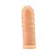 Насадка на пенис Super Me Vibrating Warrior Sleeve 14 см телесный - миниатюра 3