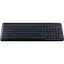 Клавіатура HQ-Tech KB-307F Blue LED USB black - мініатюра 1
