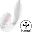 Вакуумный вибратор Satisfyer Supernova White - миниатюра 2