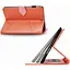 Кожаный чехол Epik Art Case с визитницей для Samsung Galaxy Tab S7+ Оранжевый - миниатюра 5