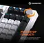Клавиатура GamePro MK170W Outemu Red Hot-Swap RGB USB White (MK170W) - миниатюра 14