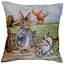 Наволочка Прованс Настроение Заяц с шариками гобеленовая 45х45 см (44326) - миниатюра 1
