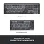 Клавиатура беспроводная механическая Logitech MX Mechanical Mini Minimalist Graphite (920-010780) - миниатюра 4