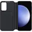 Оригинальный чехол-книжка Samsung для Galaxy S23 FE Clear View Smart Wallet Case Black (EF-ZS711CBEGRU) - миниатюра 4