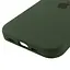 Чохол Epik Silicone Case Full Protective AA with MagSafe для Apple iPhone 15, 6.1 Зелений/Cyprus Green - мініатюра 5