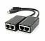 Удлинитель HDMI сигнала пассивный через 2 витых пары CAT-5e/6e Voltronic YTSEP 30m - миниатюра 1