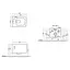 Унитаз подвесной Jaquar Kubix F Rimless KUS-WHT-35953BI с сидением Soft Close, Белый - миниатюра 2