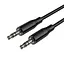 Аудіокабель Borofone BL26 Standard AUX audio cable 1m чорний - мініатюра 3