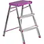 Драбина Rolser Taburete M/3 3 щаблі Malva (MET3001-1013) - мініатюра 1