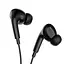 Навушники BOROFONE BM100 Pro Fuente universal earphones with microphone Black - мініатюра 1