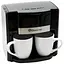Кофеварка Domotec MS-0705 капельная 500 Вт 2 чашки черная - миниатюра 1