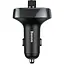 Автомобільний зарядний пристрій Baseus FM Launcher S-09 2.4A 2USB black (CCMT000301) - мініатюра 5