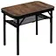 Стол Bo-Camp Woodbine 56x34 см Black/Wood look (1404191) (DAS303265) - миниатюра 1