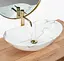 Умивальник Rea Royal накладний marmo shiny REA-U8009, Мармур - мініатюра 2