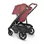 Прогулочная коляска Uppababy Cruz V2 - Lucy + люлька Uppababy Carrycot Lucy Rosewood Melange с карбоновым каркасом - миниатюра 9