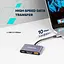 USB-Хаб Canyon USB-хаб hub DS-4 3in1 USB-C Grey (CNS-TDS4) - мініатюра 6