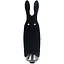 Вібратор для клітора Adrien Lastic Pocket Vibe Rabbit 8.5 см чорний - мініатюра 1