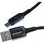 Кабель Proove Flex Metal USB-A to Micro-USB 2.4A 1m Black (CCFM20001301) [130333] - мініатюра 2