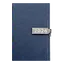 Ежедневник датированный Buromax Legend 2026 A5 искусственная кожа синий (BM.21149-02) - миниатюра 4