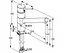 Смеситель для кухни Kludi Scope XL 339300575 - миниатюра 2