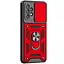 Чехол Ummi Camshield Serge Ring для Samsung Galaxy A73 5G Красный - миниатюра 1