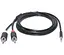 Готовий аудіо кабель miniJack 3,5 Stereo - 2xRCA REAL-EL Audio Pro Series 1,8 м - мініатюра 1