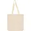 Сумка з бавовни з дном Rosa Talent 38х35х7 см ручка 70 см невибілена бавовна 220 г/м2   - мініатюра 1