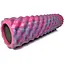 Масажний ролик EasyFit Bubbles 45 см Рожевий-блакитний (EF-3341-1-P) - мініатюра 1