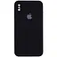 Чехол Epik Silicone Case Square Full Camera Protective AA для Apple iPhone X/XS 5.8 Черный/Black - миниатюра 1